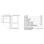 Bosch KVN36CKEA1 VarioStyle 323公升 雙門雪櫃 (香檳金)